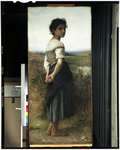 La giovane pastorella, 1885 da William Adolphe Bouguereau